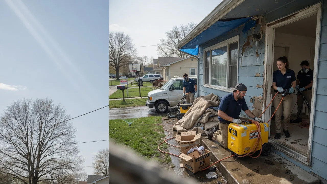 Basement Flood Cleanup in Rosston, OK near me